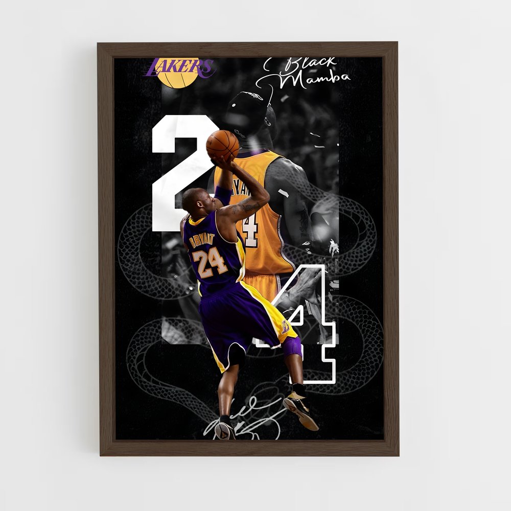 Poster Légende Noire – affiche Basketball (vue 5)